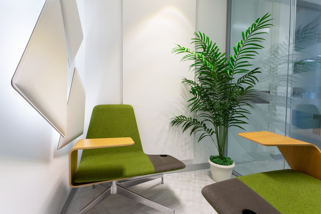 A Modern High End Photorealistic Image Depicting A Sleek Office Environment With A Diverse Group O